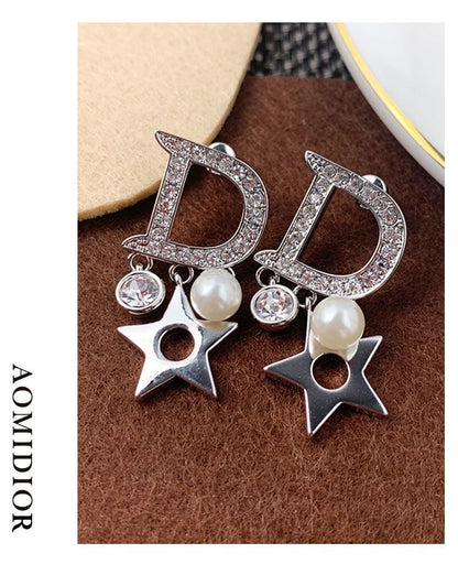 AOMIDIORレディーファッション高級感耳飾り 気質 精緻女性イヤリング EH0119