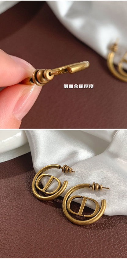 AOMIDIOR女性イヤリング 高級感 気質 精緻 レディーファッション耳飾り CDEH0094