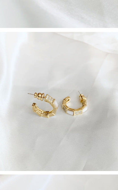 AOMIDIORレディーファッション高級感耳飾り 気質 精緻女性イヤリング EH0093