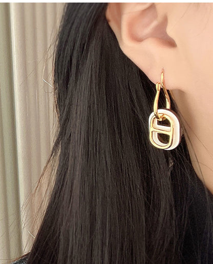 AOMIDIOR女性イヤリング 高級感 気質 精緻 レディーファッション耳飾り