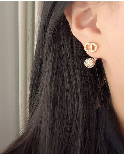 AOMIDIOR女性イヤリング 高級感 気質 精緻 レディーファッション耳飾り CDEH0083