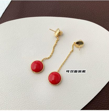 AOMIDIORレディーファッション高級感耳飾り 気質 精緻女性イヤリング EH0124