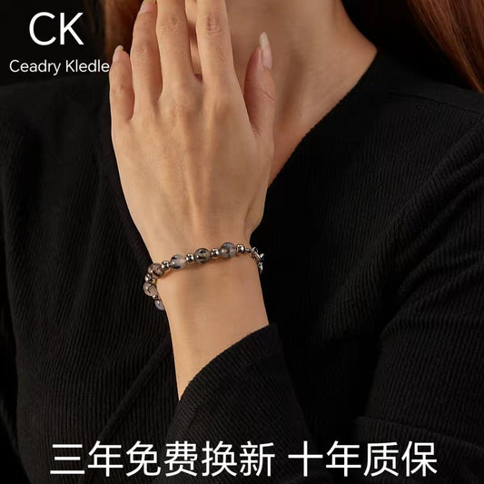 Ceadry kledle 個性男女カップル手かざりファッション色落ちないビーズブレスレットバレンタイン520プレゼント