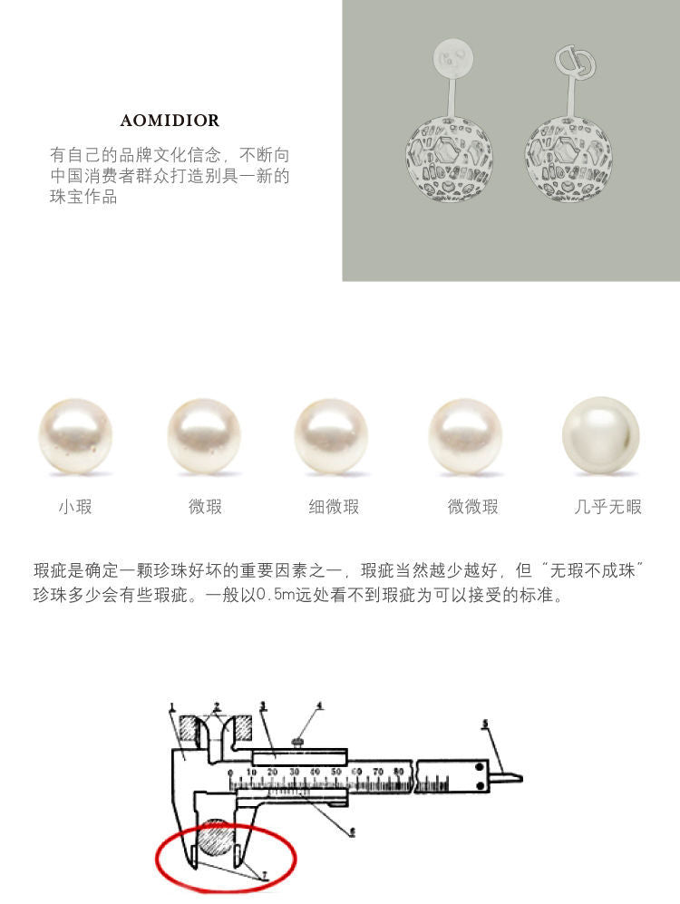 AOMIDIORレディーファッション高級感耳飾り 気質 精緻女性イヤリング EH0129