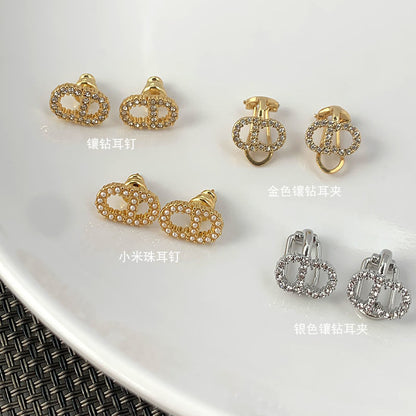 AOMIDIOR女性イヤリング イヤークリップ 高級感 気質 精緻 レディーファッション耳飾り CDEH0109