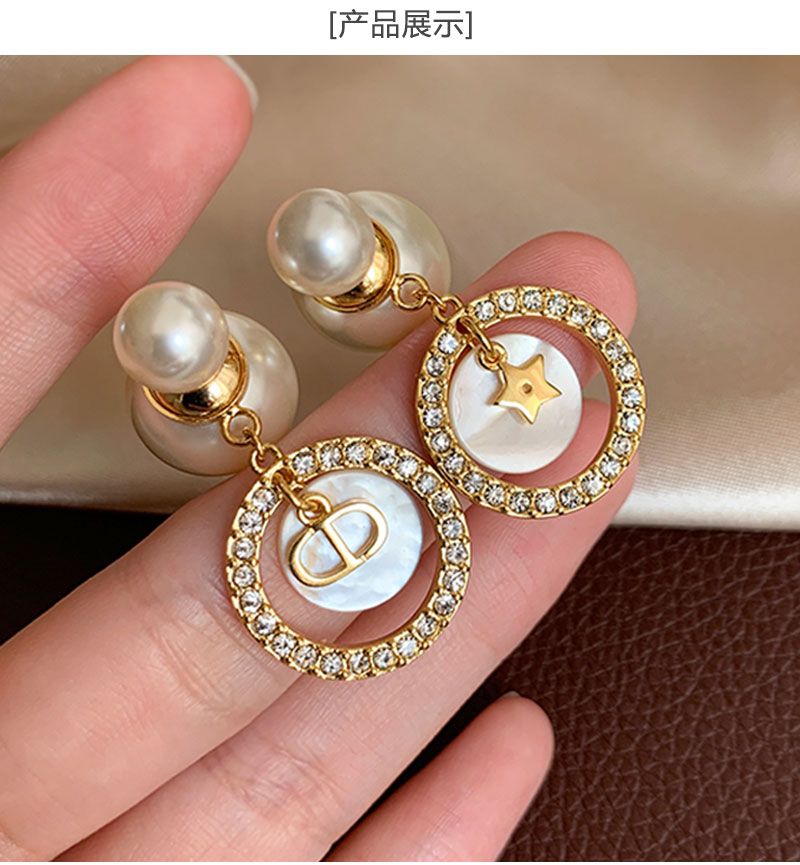 AOMIDIOR女性イヤリング 高級感 気質 精緻 レディーファッション耳飾り CDEH0076