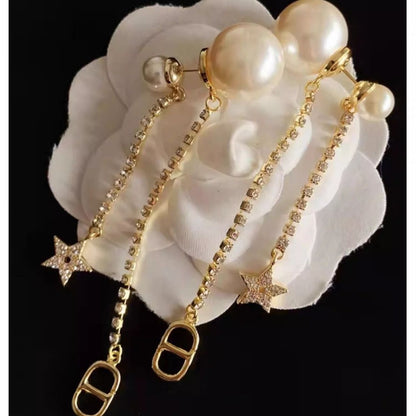 AOMIDIORレディーファッション高級感耳飾り 気質 精緻女性イヤリング EH0108