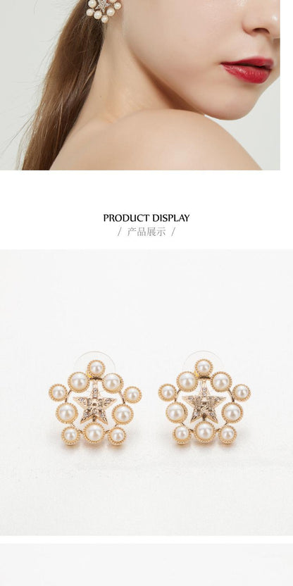 AOMIDIORレディーファッション高級感耳飾り 気質 精緻女性イヤリング EH0136