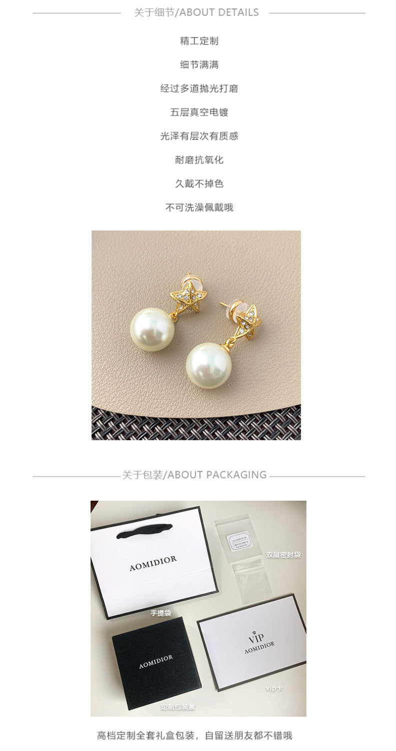 AOMIDIORレディーファッション高級感耳飾り 気質 精緻女性イヤリング EH0096