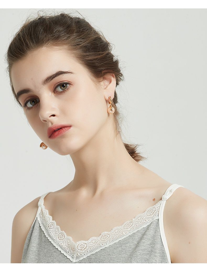 AOMIDIORレディーファッション高級感耳飾り 気質 精緻女性イヤリング EH0132