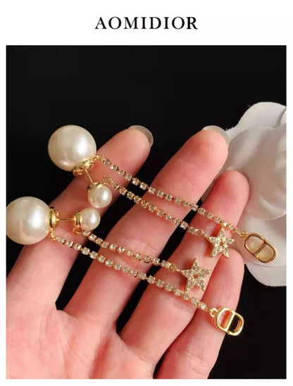 AOMIDIORレディーファッション高級感耳飾り 気質 精緻女性イヤリング EH0108