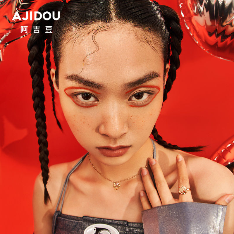 AJIDOU方牌笑顔デザイン感ネックレス贅沢オリジナルアクセサリーギフト