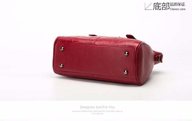 本革レディースバッグク鰐柄トップ牛革ハンドバッグ本革ショルダーバッグファッションレトロハンドバッグ.カバン