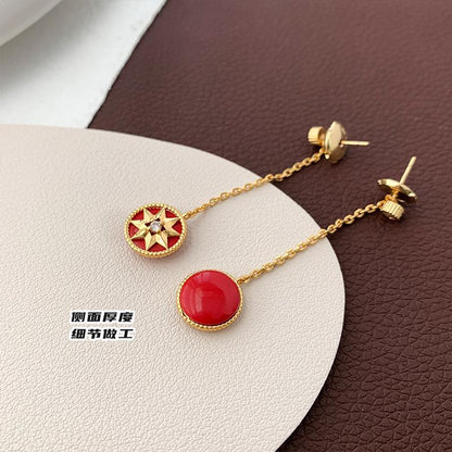 AOMIDIORレディーファッション高級感耳飾り 気質 精緻女性イヤリング EH0124