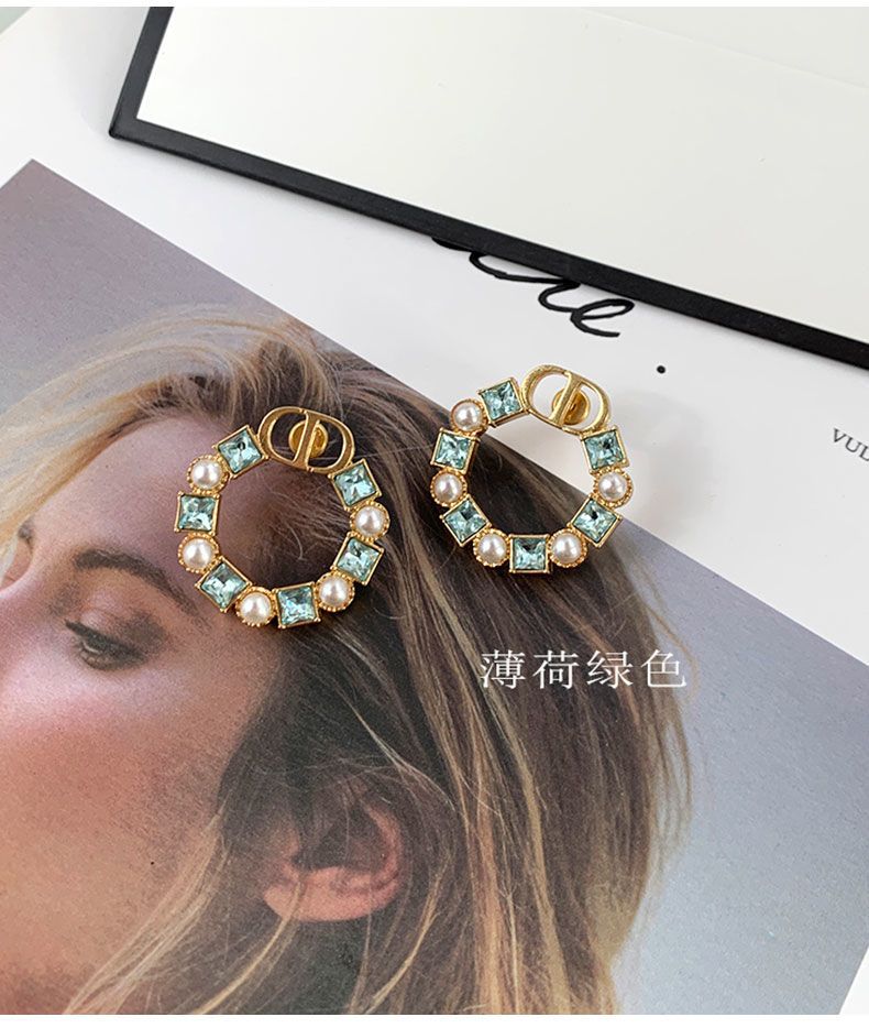 AOMIDIORレディーファッション高級感耳飾り 気質 精緻女性イヤリング EH0091