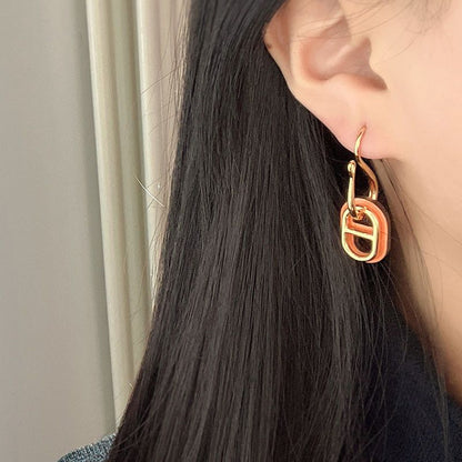 AOMIDIOR女性イヤリング 高級感 気質 精緻 レディーファッション耳飾り