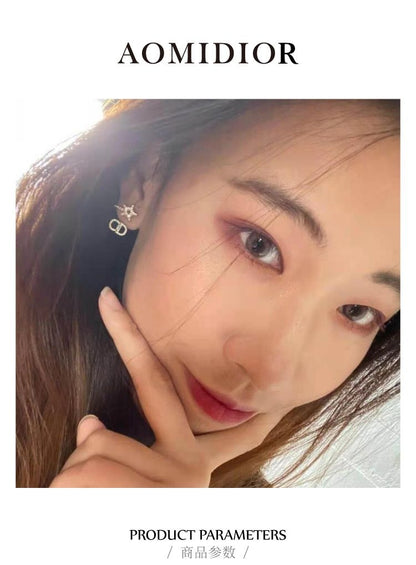 AOMIDIORレディーファッション高級感耳飾り 気質 精緻女性イヤリング EH0110