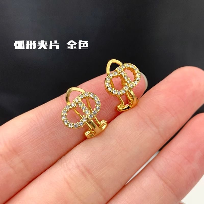 AOMIDIOR女性イヤリング イヤークリップ 高級感 気質 精緻 レディーファッション耳飾り CDEH0107