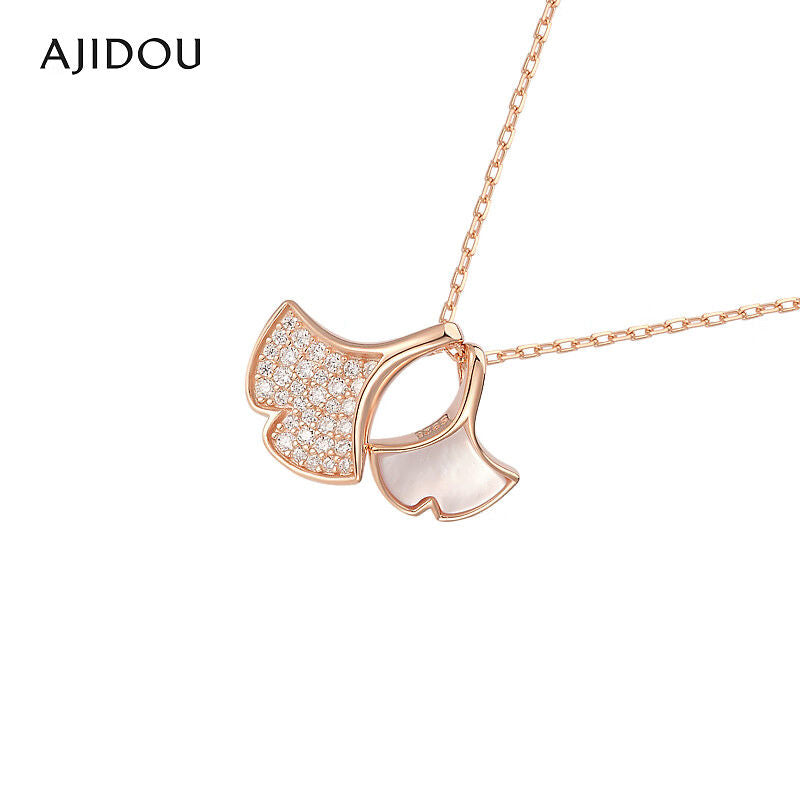 AJIDOU925シルバー優雅スタイリッシュネックレス贈り物