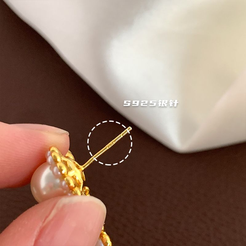 AOMIDIORレディーファッション高級感耳飾り 気質 精緻女性イヤリング EH0126