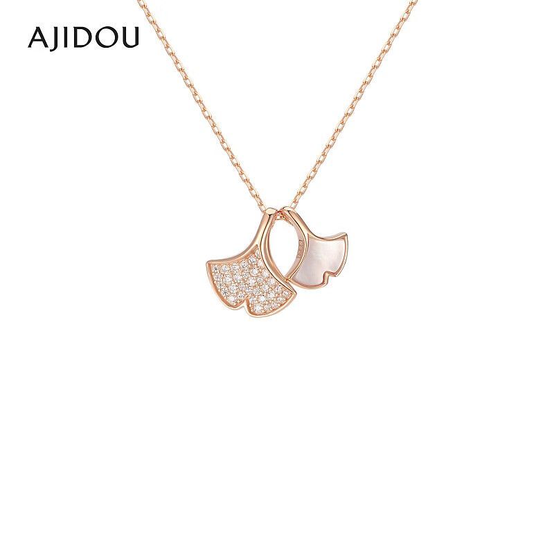 AJIDOU925シルバー優雅スタイリッシュネックレス贈り物