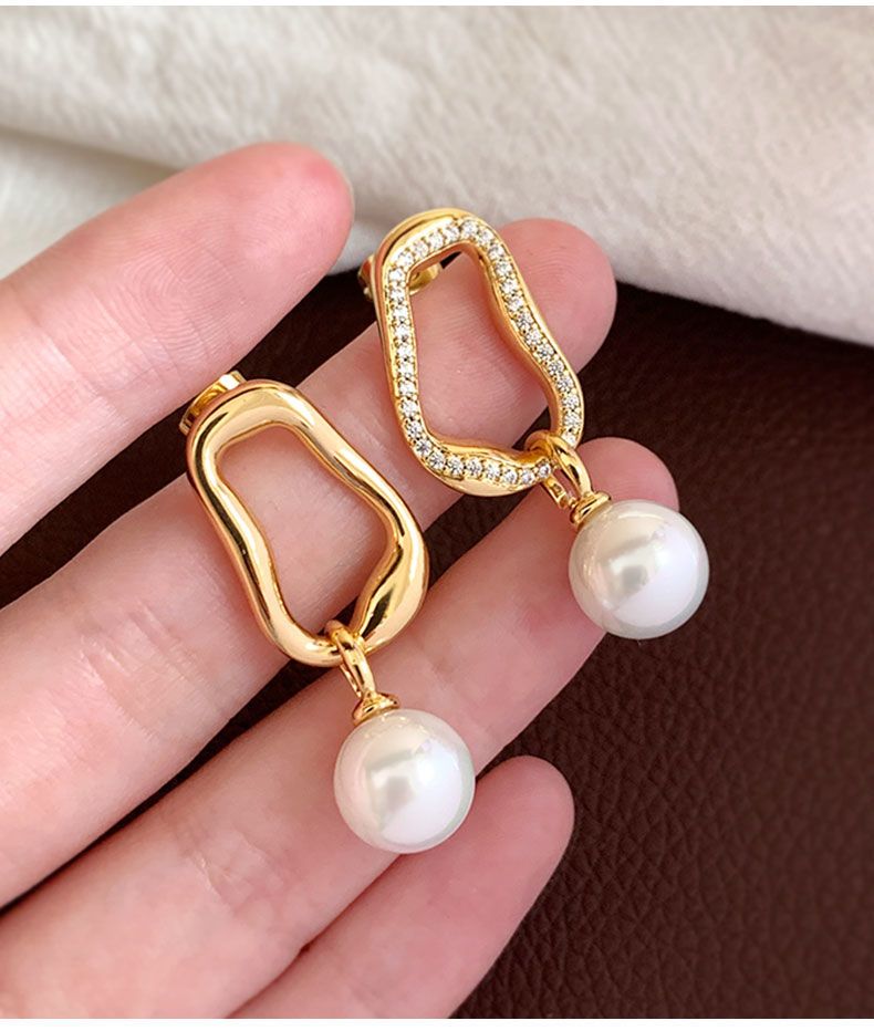 AOMIDIORレディーファッション高級感耳飾り 気質 精緻女性イヤリング EH0151