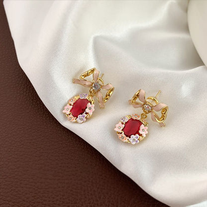 AOMIDIORレディーファッション高級感耳飾り 気質 精緻女性イヤリング EH0094