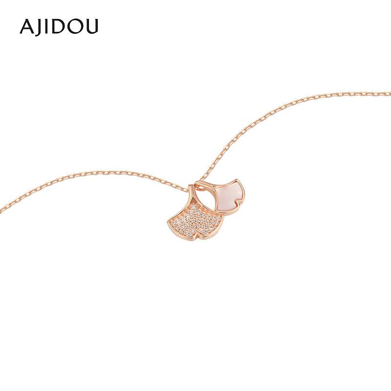 AJIDOU925シルバー優雅スタイリッシュネックレス贈り物