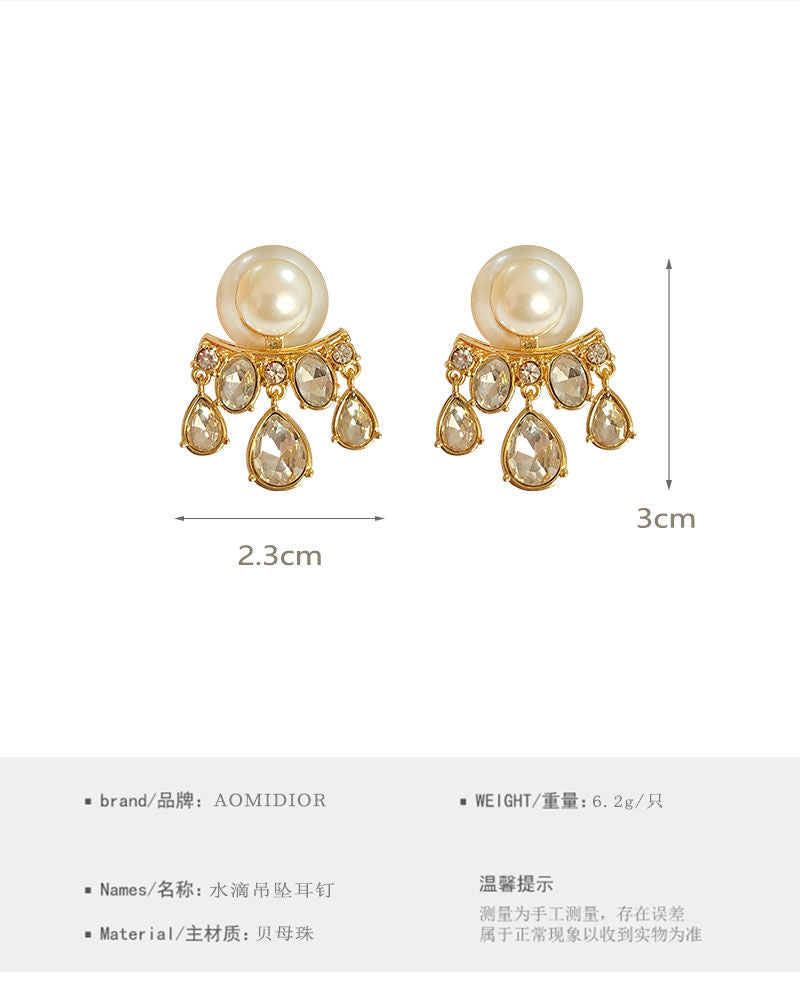 AOMIDIORレディーファッション高級感耳飾り 気質 精緻女性イヤリング EH0144