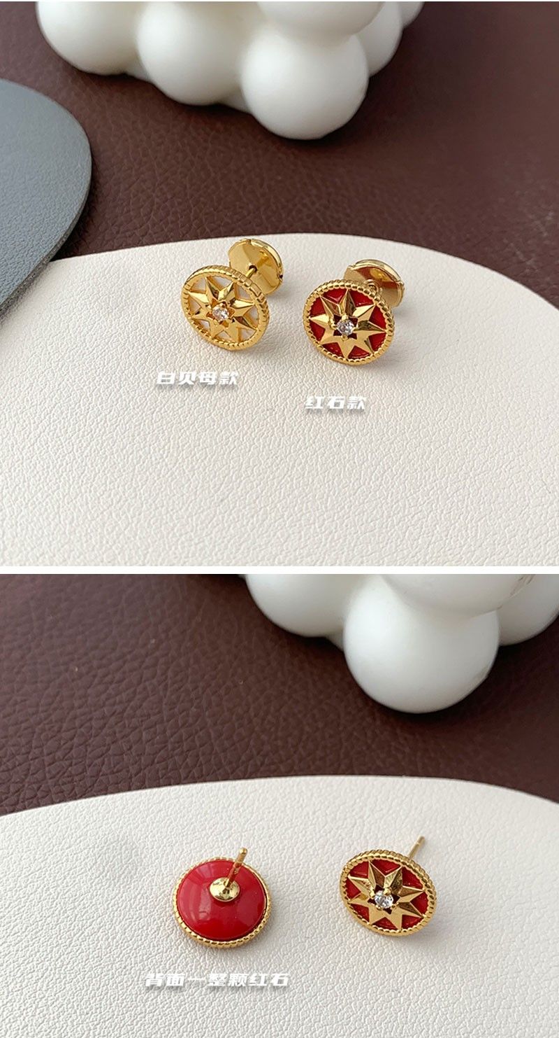 AOMIDIORレディーファッション高級感耳飾り 気質 精緻女性イヤリング EH0135