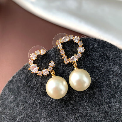 AOMIDIOR女性イヤリング 高級感 気質 精緻 レディーファッション耳飾り CDEH0098