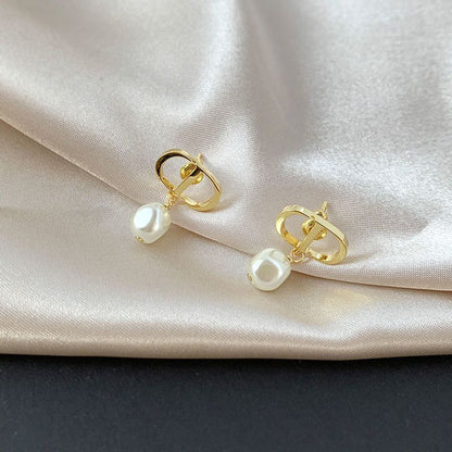 AOMIDIOR女性イヤリング 高級感 気質 精緻 レディーファッション耳飾り CDEH0097