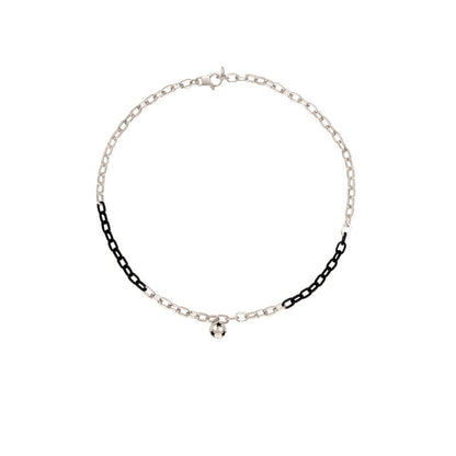 AJIDOU消えたサーカス小円球ネックレス細チェーンシンプルネックチェーン贈り物