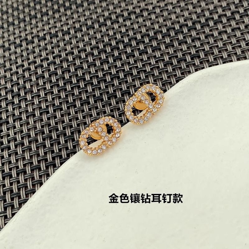 AOMIDIOR女性イヤリング イヤークリップ 高級感 気質 精緻 レディーファッション耳飾り CDEH0107