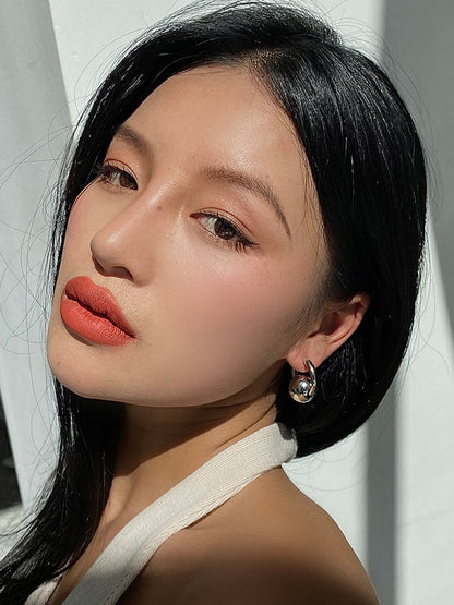 Bのイヤリング女性ピアス欧米イヤリング小人数デザイン高級感ファッション耳掛けイヤリング