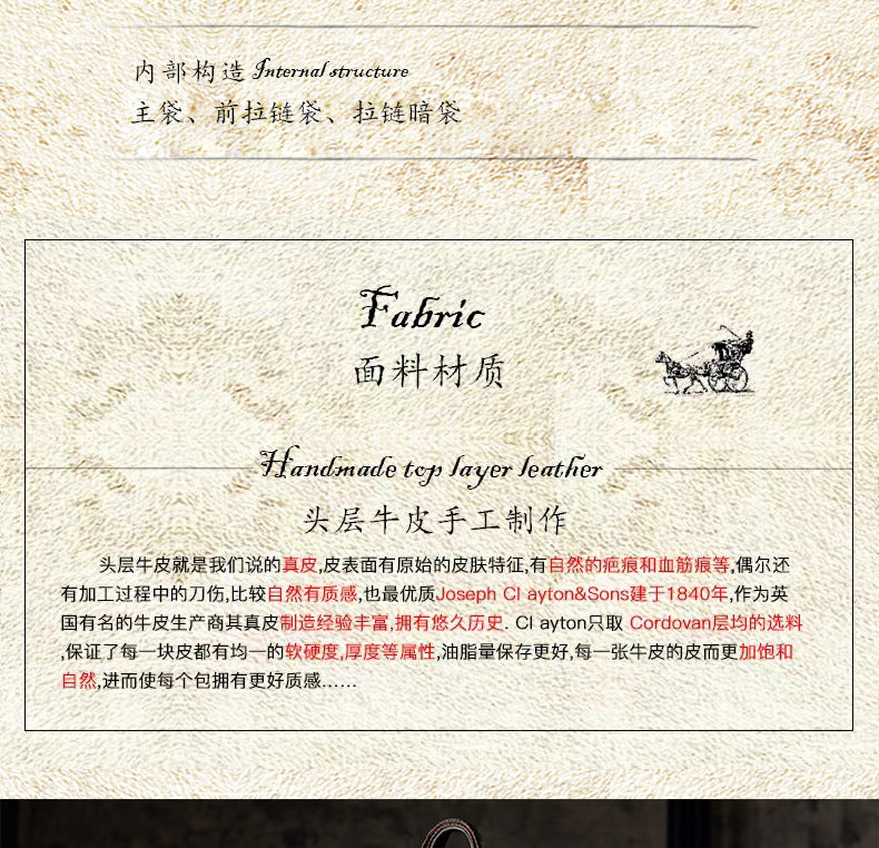 メンズショルダーバッグ 牛皮 手作りカジュアル スポーツ スマホポーチ男性用斜めがけバッグ