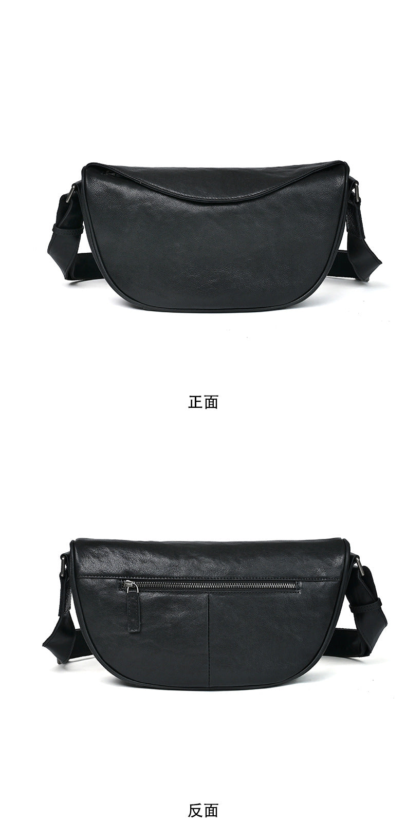 メンズショルダーバッグ牛革本革製カジュアルビジネス男性用斜めがけバッグ