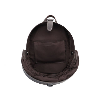 メンズリュック牛革本革製クレイジー・ホース個性ファッションビートルズカジュアル男性用旅行かばん