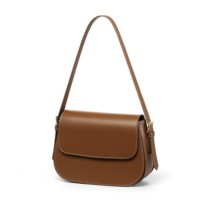 レディースバッグ斜め掛けバッグ本革高級感おしゃれなワンショルダーわきの下バッグスクエアバッグショルダーバッグ.ポシェット