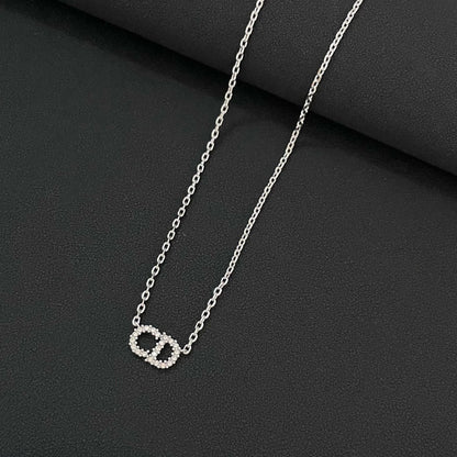 ネックレス女性鎖骨チェーンキュービックシャシファッションネックレス