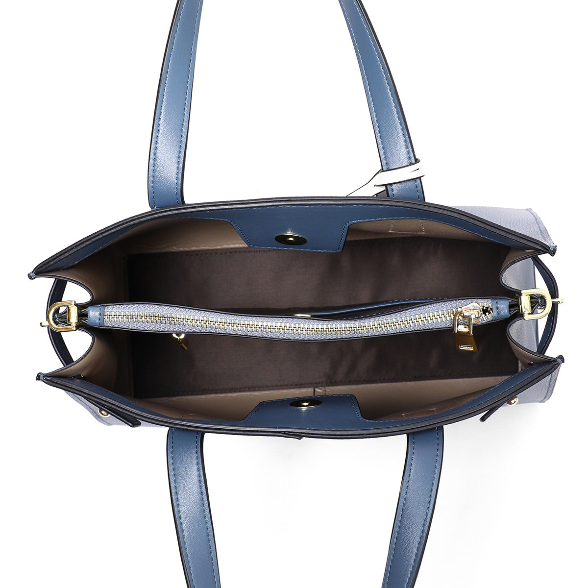 女性のハンドバッグ大容量ショルダーバッグ高級感牛革通勤OL何とでも合うシンプルハンドバッグ.カバン