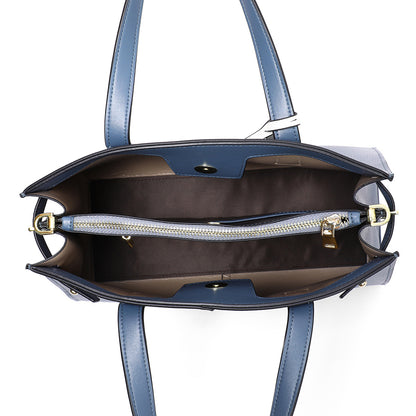 女性のハンドバッグ大容量ショルダーバッグ高級感牛革通勤OL何とでも合うシンプルハンドバッグ.カバン