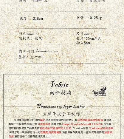 メンズベルト 手作り 牛革本革製 個性銅製 針バックル ヴィンテージ ファッション男性用ベルト