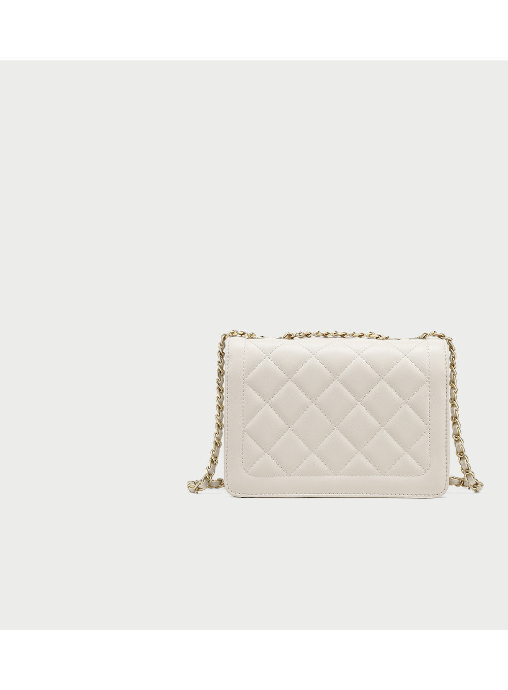 本革バッグレディース斜め掛けバッグチェック柄チェーンバッグスクエアバッグファッション何とでも合うショルダーバッグ.ポシェット