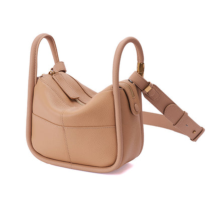 本革レディースバッグレトロドクターバッグ斜め掛けバッグハンドバッグファッションショルダーバッグ.ポシェット