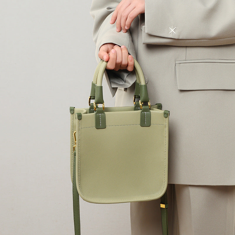 レディースバッグ大容量高級感ハンドバッグバケツバッグファッションショルダーバッグシンプルハンドバッグ.カバン
