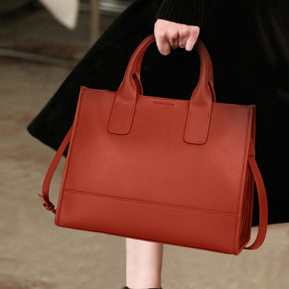 大容量レディースバッグ牛革通勤ハンドバッグファッション高品質ショルダーバッグ気質エレガントハンドバッグ.カバン