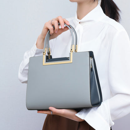 レディースバッグハンドバッグ大容量斜め掛けバッグ本革トートバッグファッションシンプルハンドバッグ.カバン