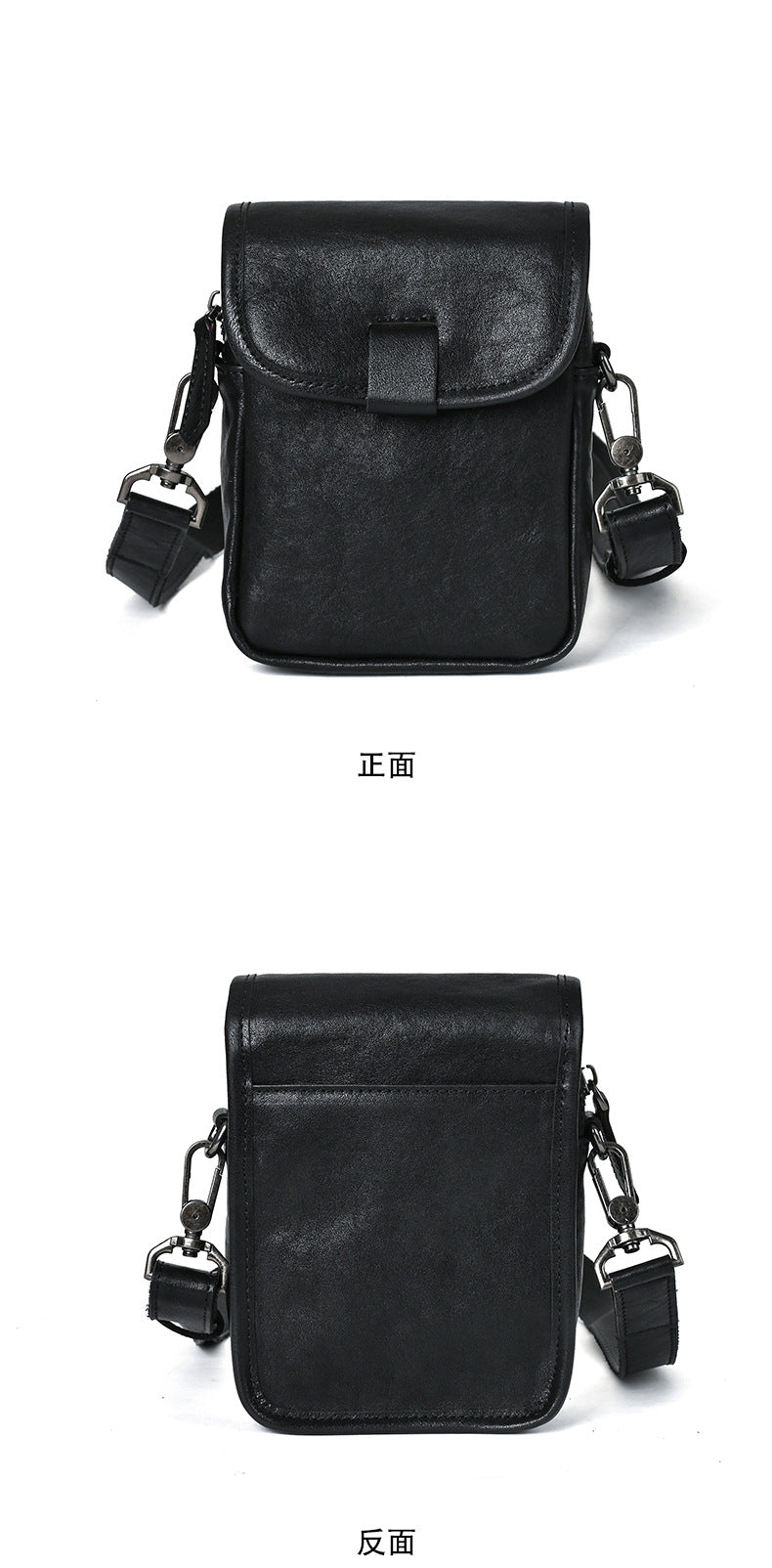 メンズショルダーバッグ牛革本革製レトロカジュアル旅行バッグ男性斜めがけバッグスマホポーチ