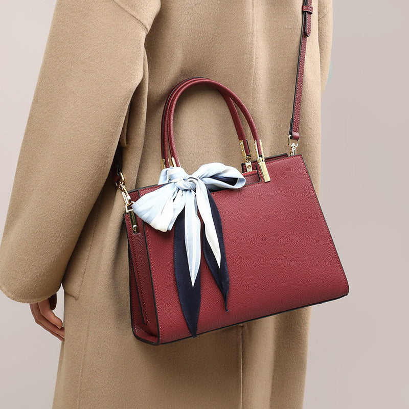 女性のハンドバッグ斜め掛けバッグ大容量高級感のファッション 本革カジュアルショルダーバッグ気質ハンドバッグ.カバン